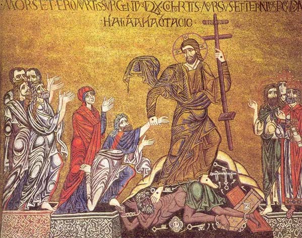 christ defeating death